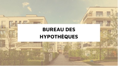 L’hypothèque pour garantir la créance du Syndicat de copropriété L’hypothèque pour garantir la créance du Syndicat de copropriété